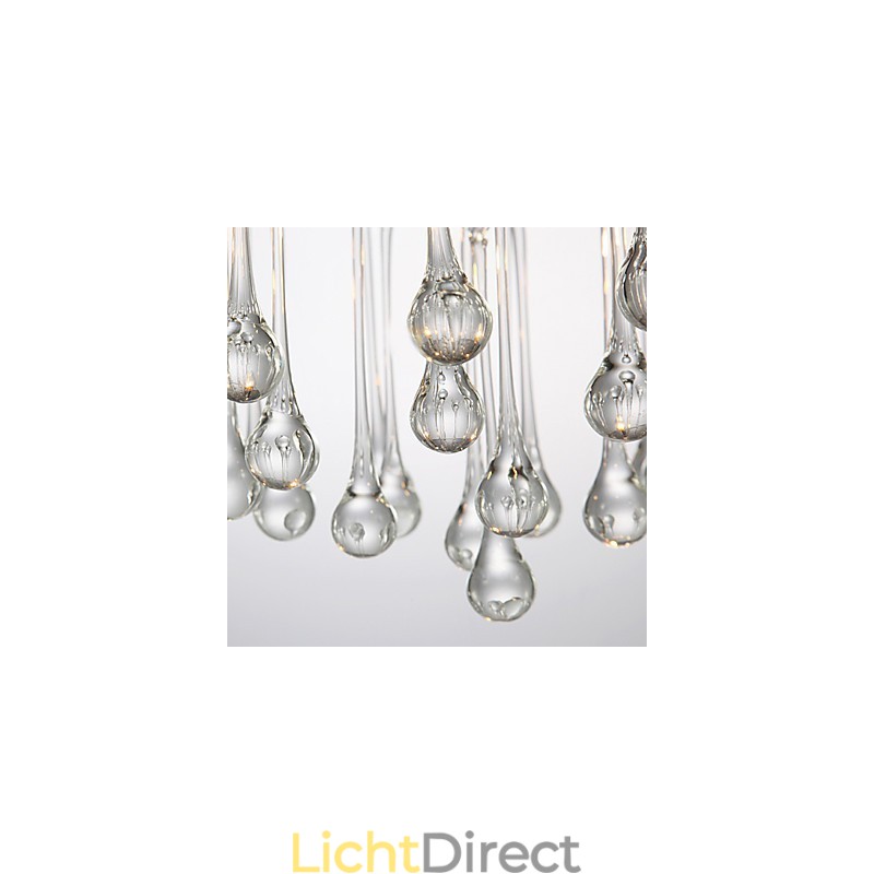 Plafondlamp Modern Kristal 4 Lampen