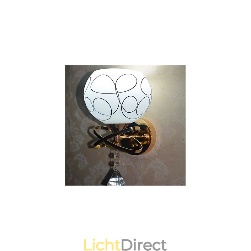 Hotel Slaapkamer Bedlamp Moderne Minimalistische Glazen Wandlamp