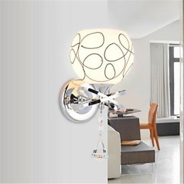 Hotel Slaapkamer Bedlamp Moderne Minimalistische Glazen Wandlamp