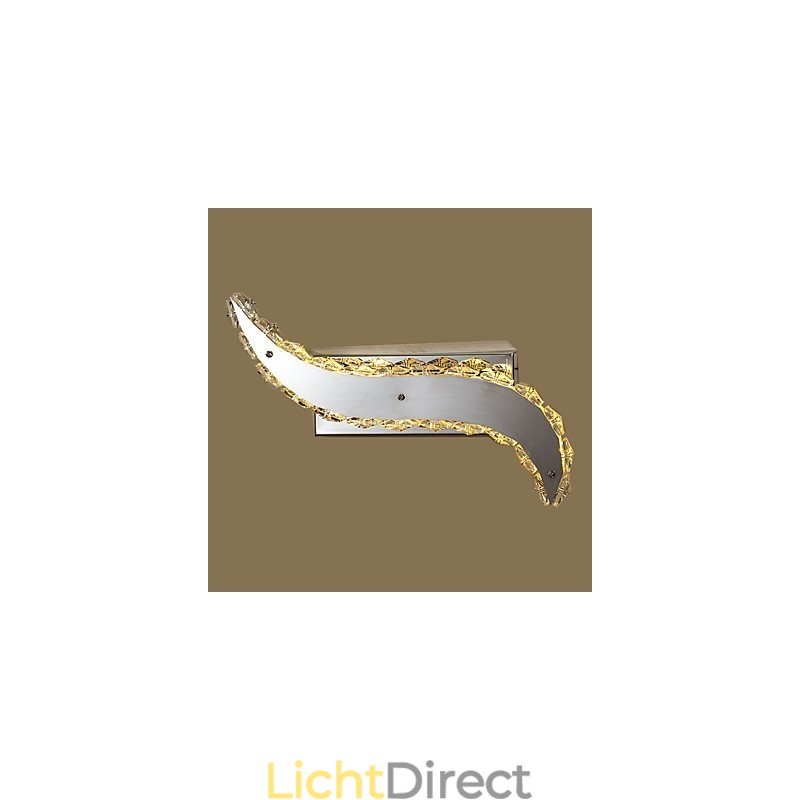 Geïntegreerde moderne hedendaagse schilderfunctie voor wandlampen met kristalsfeerverlichting