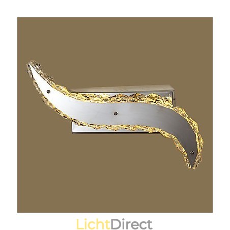 Geïntegreerde moderne hedendaagse schilderfunctie voor wandlampen met kristalsfeerverlichting