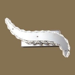 Geïntegreerde moderne hedendaagse schilderfunctie voor wandlampen met kristalsfeerverlichting