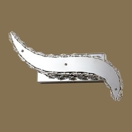 Geïntegreerde moderne hedendaagse schilderfunctie voor wandlampen met kristalsfeerverlichting