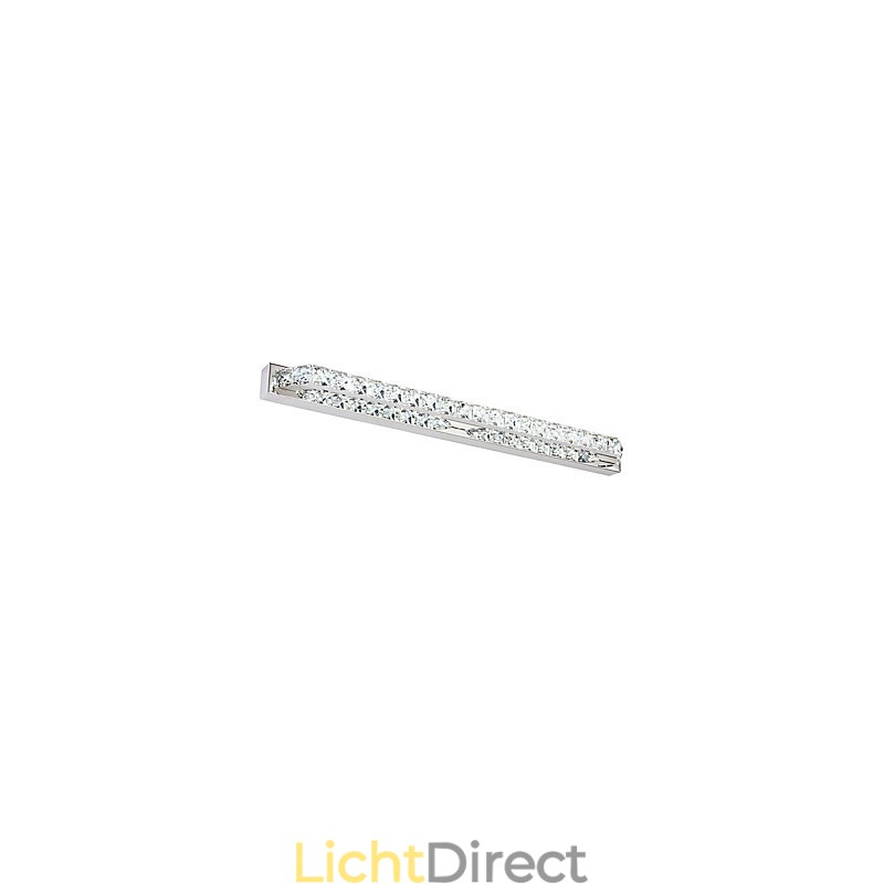 Lange hoogwaardige spiegellamp badkamerverlichting metaal en kristal wandlamp