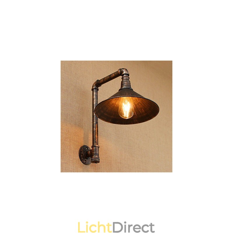 Rustieke Lodge Country Antique Brass Feature voor Sfeerverlichting Wandlampen Wandlamp