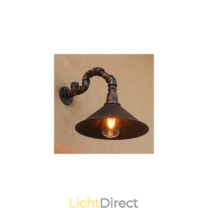 Rustieke Lodge Country Black Oxide Finish-functie voor sfeervolle lichtwandlampen