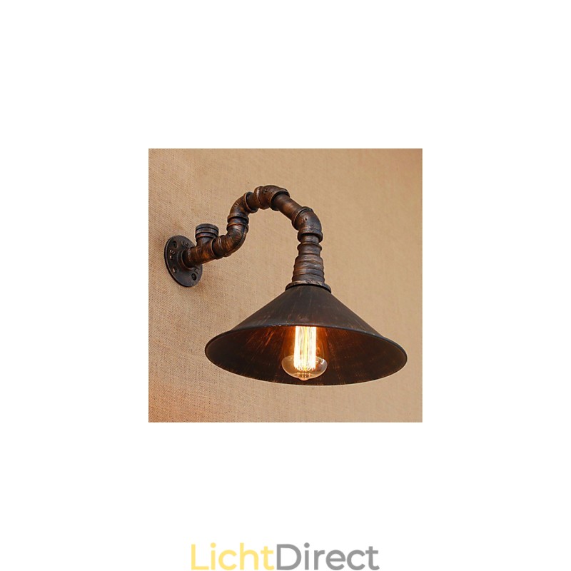 Rustieke Lodge Country Black Oxide Finish-functie voor sfeervolle lichtwandlampen