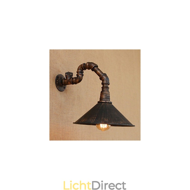 Rustieke Lodge Country Black Oxide Finish-functie voor sfeervolle lichtwandlampen