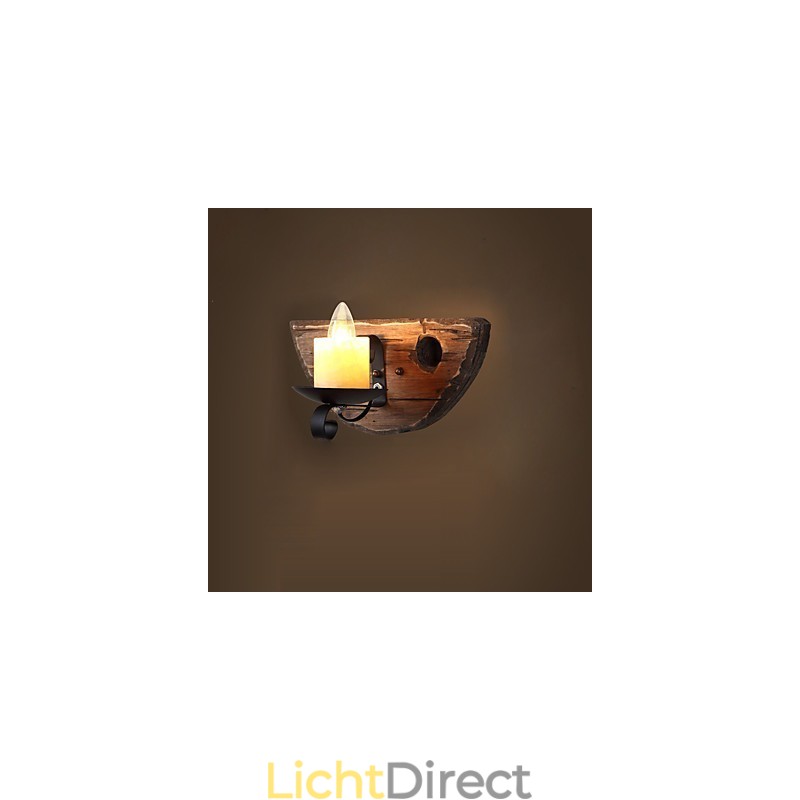 Rustieke Lodge Schilderij Kenmerk voor Mini Stijl Sfeerverlichting Wandlampen Wandlamp