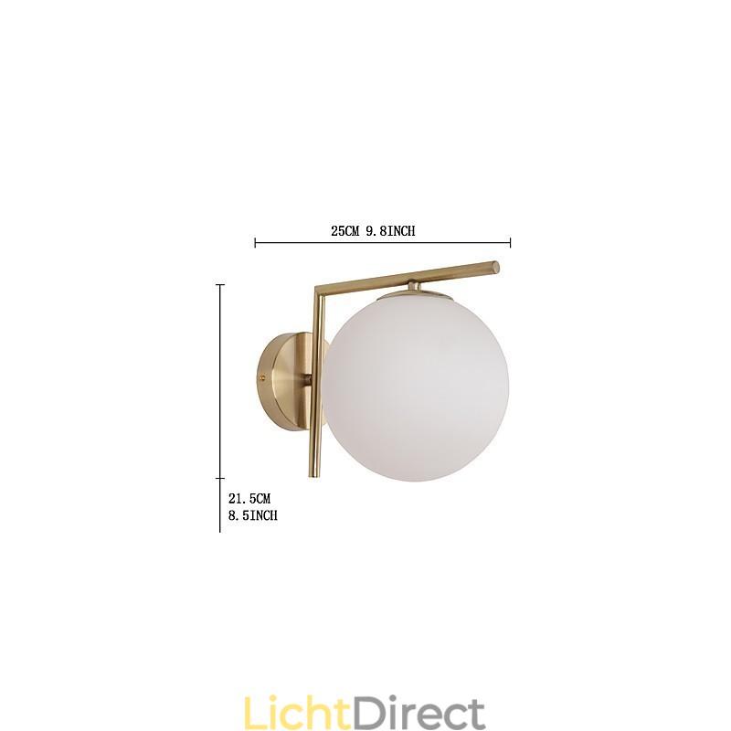 Moderne eigentijdse gegalvaniseerde functie voor Arc Uplight wandlampen wandlamp