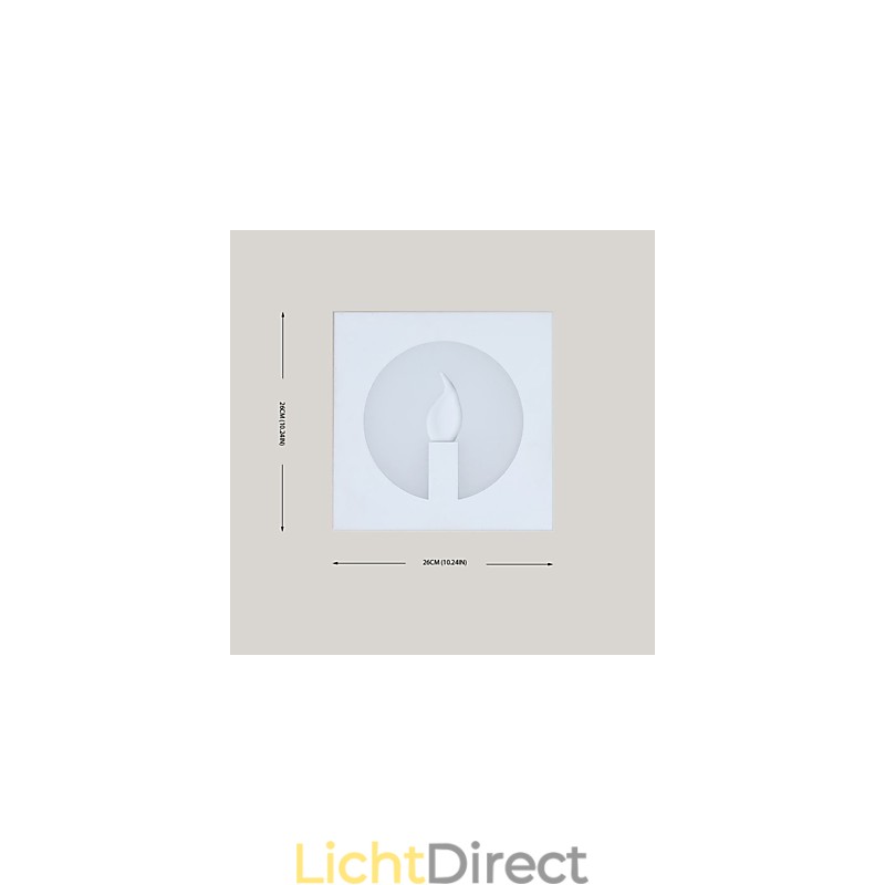 Geïntegreerde moderne eigentijdse wandlamp voor sfeerverlichting Wandlamp