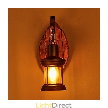 Enkele kop industriële vintage retro houten metalen schilderij kleur wandlamp voor de thuishotel gang decoreren wandlamp Enkele kop industriële vintage retro houten metalen schilderij kleur wandlamp voor de thuishotel gang decoreren wandlamp