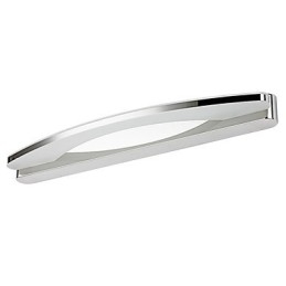 Superlange moderne badkamerverlichting, eigentijdse metalen wandlamp