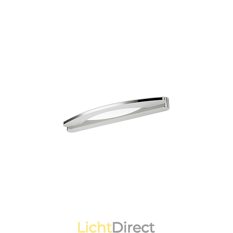 Superlange moderne badkamerverlichting, eigentijdse metalen wandlamp
