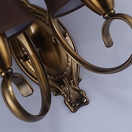 Traditionele klassieke gegalvaniseerde functie voor oogbescherming Downlight wandlampen wandlamp