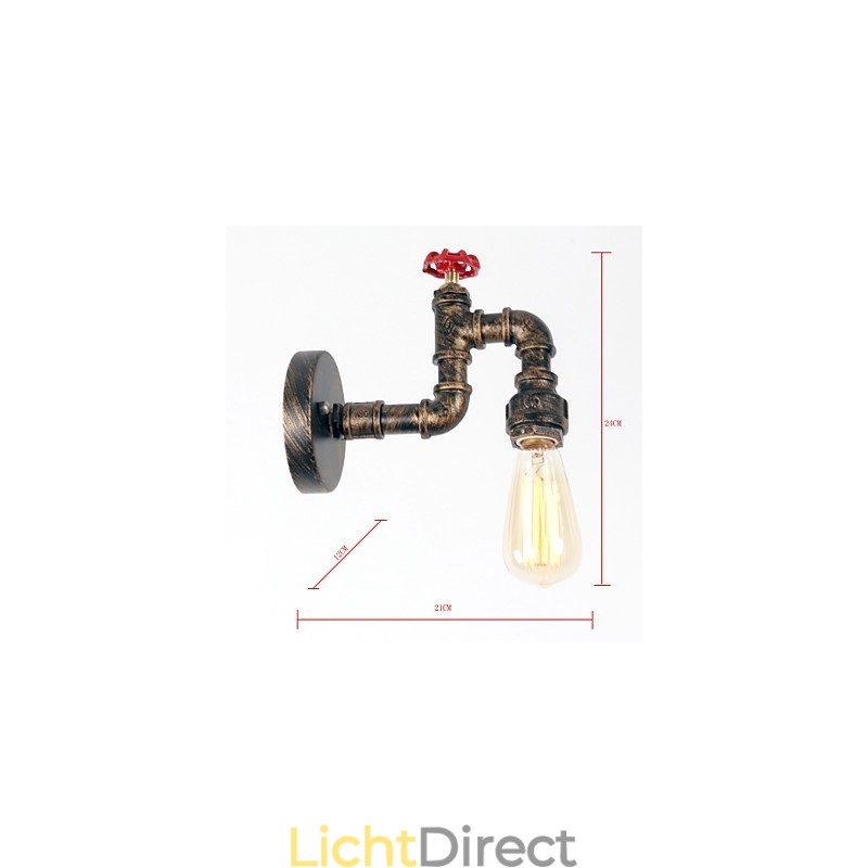 Moderne eigentijdse rustieke lodge landelijke retro schilderijfunctie voor mini-stijl downlight wandlampen wandlamp