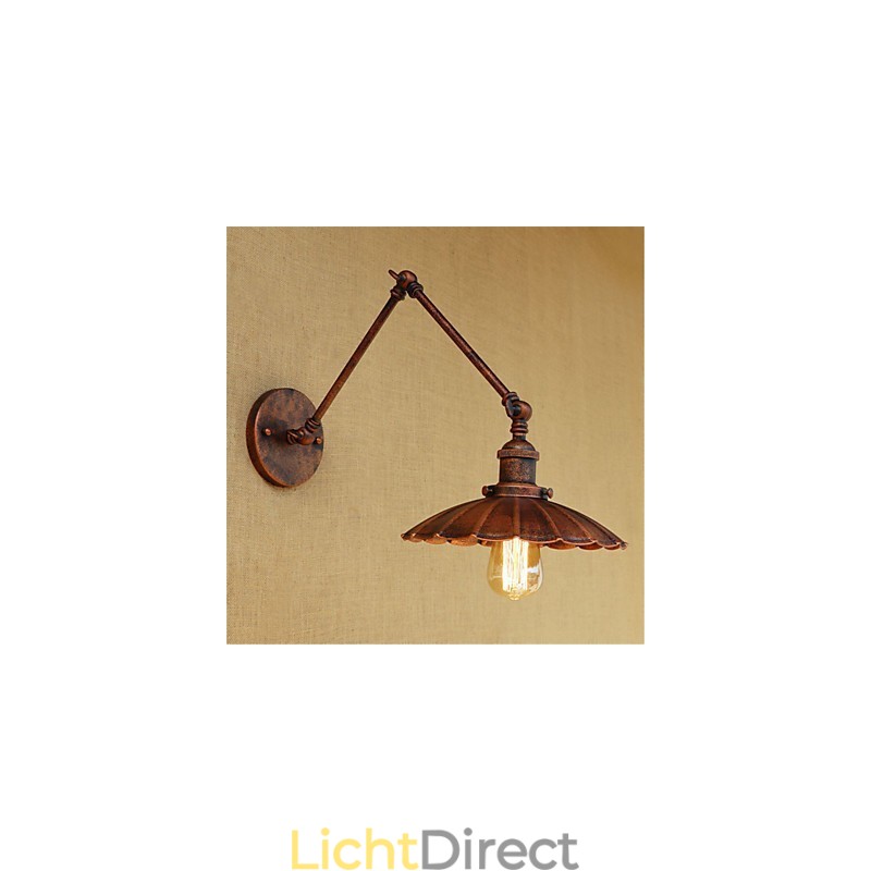 Rustieke Lodge Country Retro Schilderij Kenmerk voor Mini Stijl Swing Arm Sfeerlicht Swing