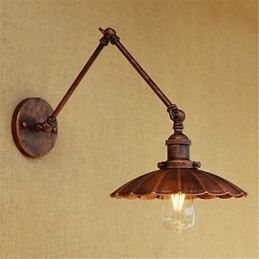 Rustieke Lodge Country Retro Schilderij Kenmerk voor Mini Stijl Swing Arm Sfeerlicht Swing