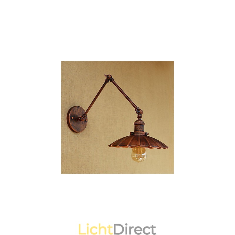 Rustieke Lodge Country Retro Schilderij Kenmerk voor Mini Stijl Swing Arm Sfeerlicht Swing