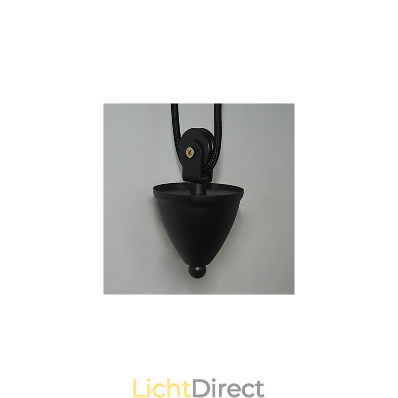 Amerikaanse landelijke stijl wandlamp retro creatief Houten katrol wandlamp