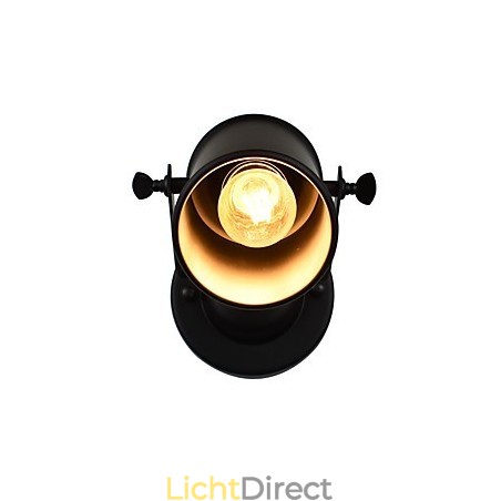 Geschilderde stalen wandlamp Dumb Black American Coffee Decoratie Retro wandlamp Lichtzwaardlamp op de muur Geschilderde stalen wandlamp Dumb Black American Coffee Decoratie Retro wandlamp Lichtzwaardlamp op de muur