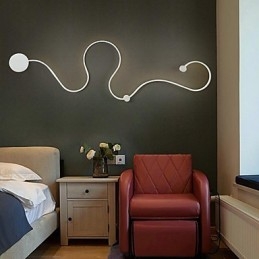 Wandlampen Moderne Hedendaagse Schilderij Feature Aluminium Wandlamp voor Slaapkamer Trap Woonkamer Lamp