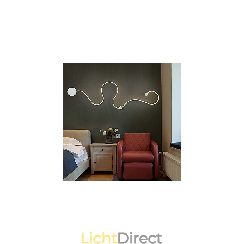 Wandlampen Moderne Hedendaagse Schilderij Feature Aluminium Wandlamp voor Slaapkamer Trap Woonkamer Lamp