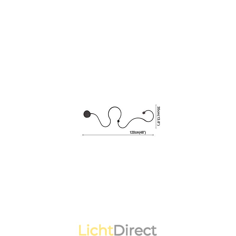 Wandlampen Moderne Hedendaagse Schilderij Feature Aluminium Wandlamp voor Slaapkamer Trap Woonkamer Lamp