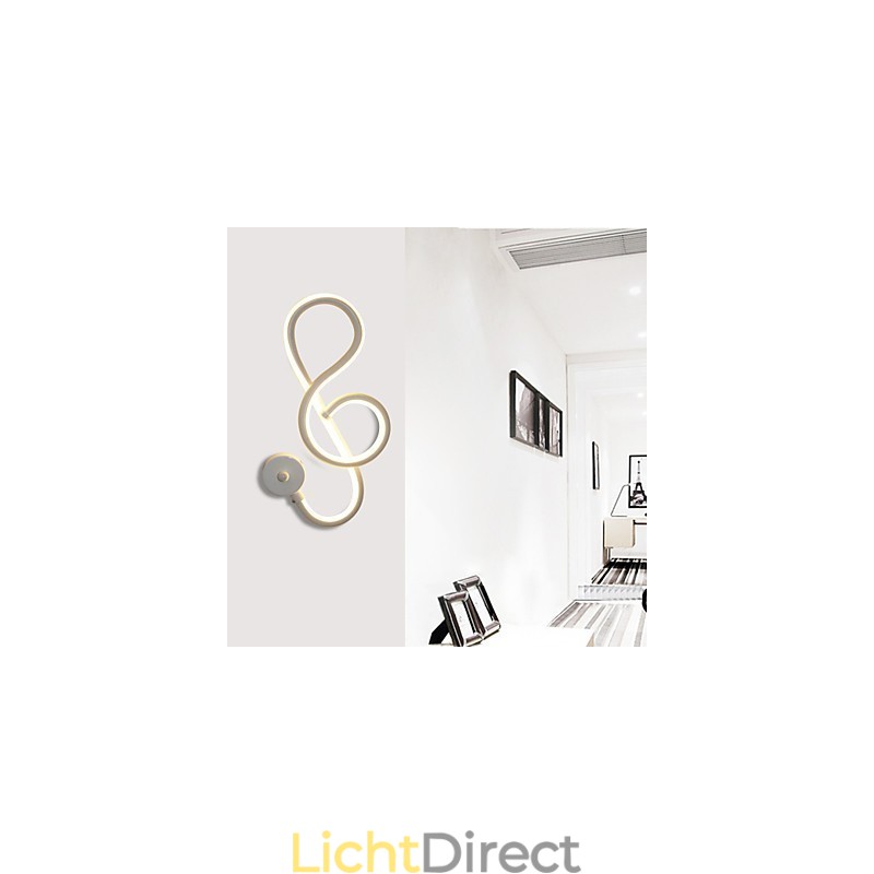 Eenvoudige moderne creatieve lichtbalk muur gangpad ingebedde lamp gangverlichting slaapkamer bedlamp aluminium lamp