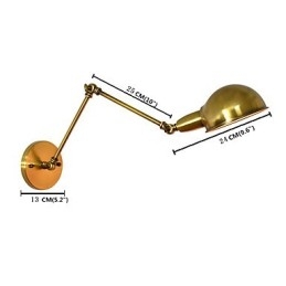 Rustieke Lodge Traditionele Klassieke Antieke Messing Kenmerk voor Downlight Wandlampen Wandlamp