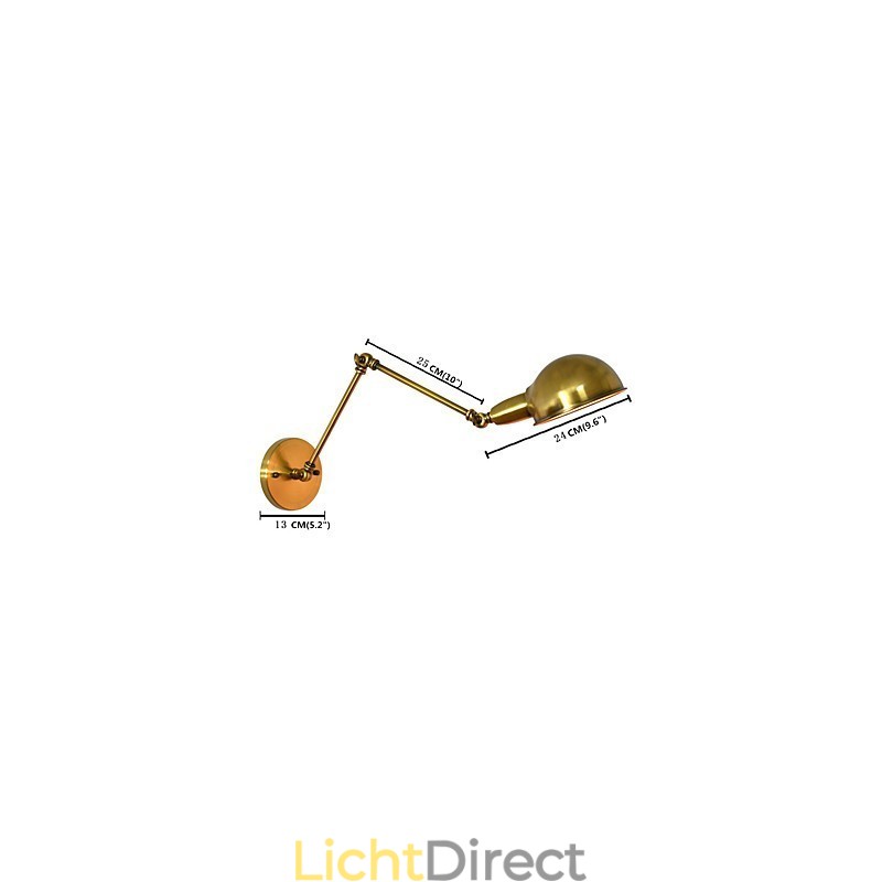 Rustieke Lodge Traditionele Klassieke Antieke Messing Kenmerk voor Downlight Wandlampen Wandlamp