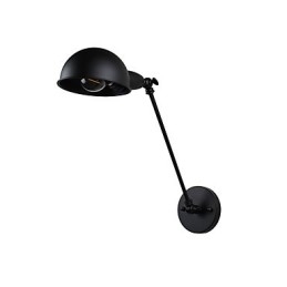 Geschilderde stalen wandlamp Dumb Black American Coffee Decoratie Retro wandlamp Lichtzwaardlamp op de muur