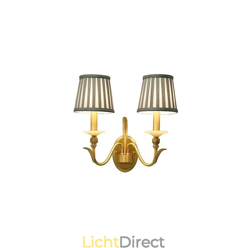 Eenvoudige landelijke traditionele klassieke messingfunctie voor mini-stijl uplight wandlampen wandlamp