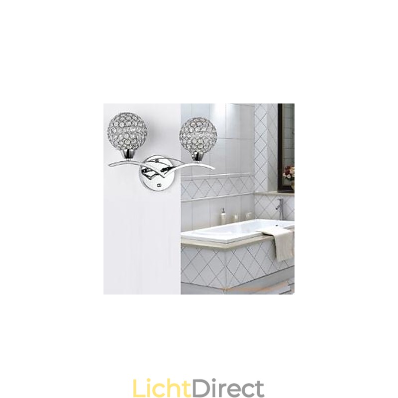 De eenvoud van moderne kristallen lamp Creatieve mode Slaapkamer nachtkastje lamp Eetkamer gangpad verlichting
