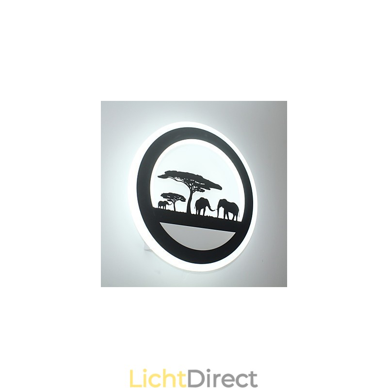 Acryl Ronde Slaapkamer Nachtkastje Wandlamp Originaliteit Moderne Ganglamp Entreelamp