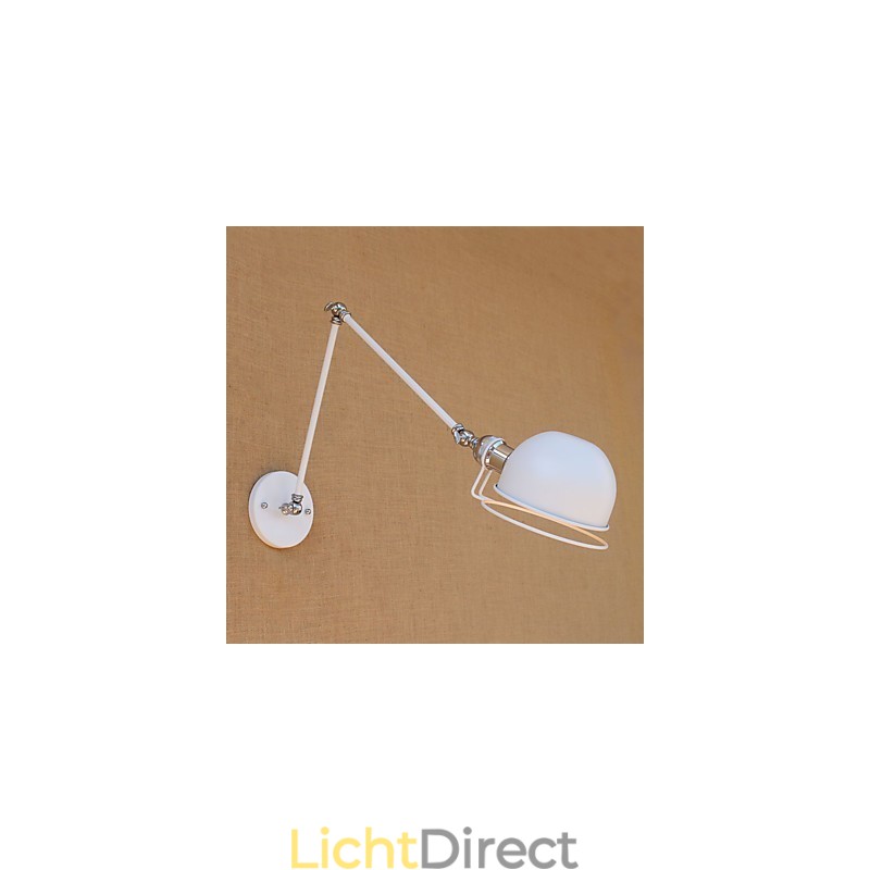 Eenvoudige vintage landelijke schilderfunctie voor mini-stijl zwenkarm oogbescherming sfeerverlichting wandlampen