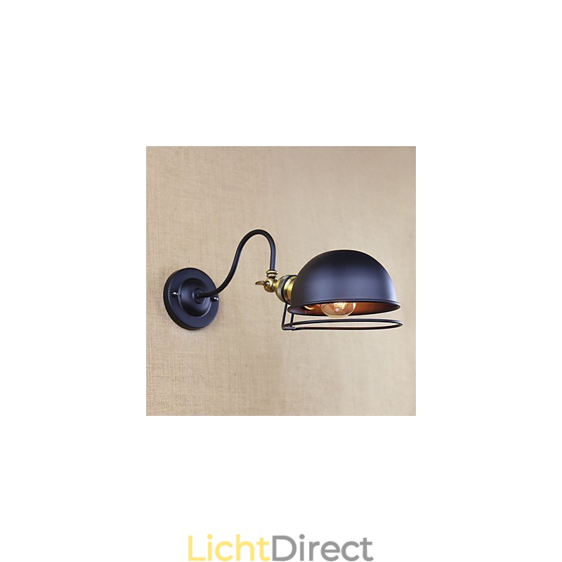 Eenvoudige landelijke retro-schilderijfunctie voor mini-stijl oogbescherming downlight wandlampen