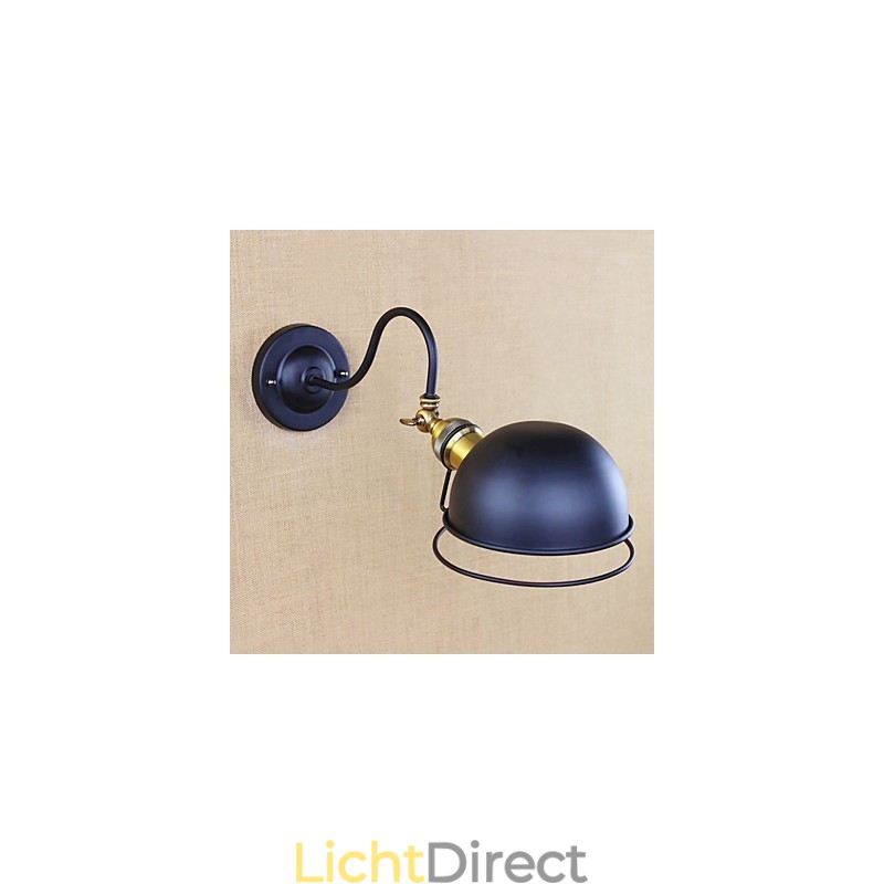 Eenvoudige landelijke retro-schilderijfunctie voor mini-stijl oogbescherming downlight wandlampen