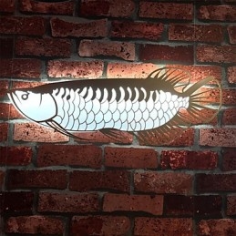 Moderne wandlampen Visvorm Eenvoud Stijl Acrylverlichting Woonkamer Hal Slaapkamer Hotelkamers Decoratieve verlichting