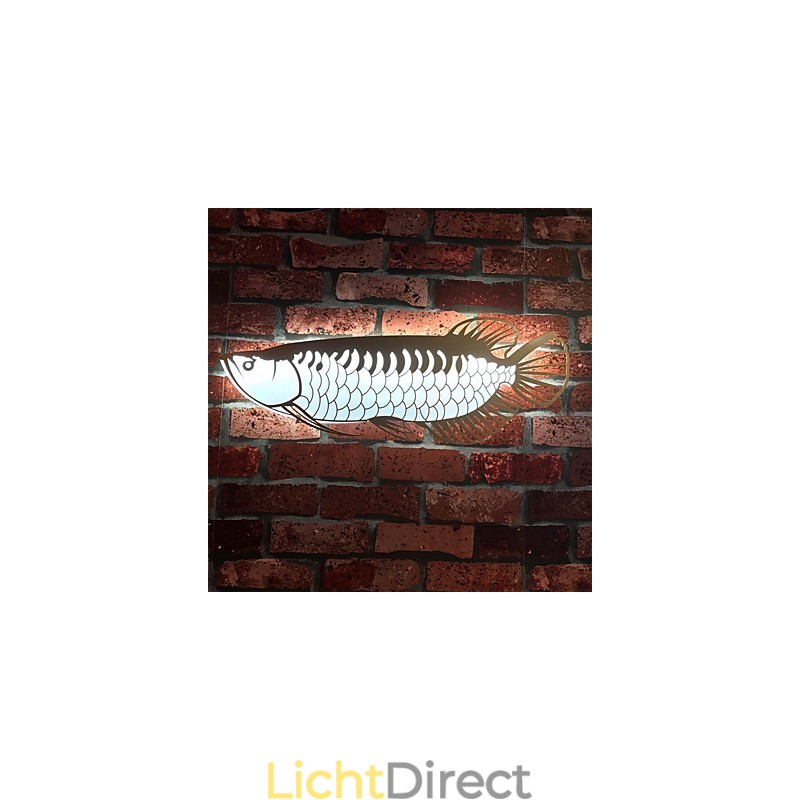 Moderne wandlampen Visvorm Eenvoud Stijl Acrylverlichting Woonkamer Hal Slaapkamer Hotelkamers Decoratieve verlichting