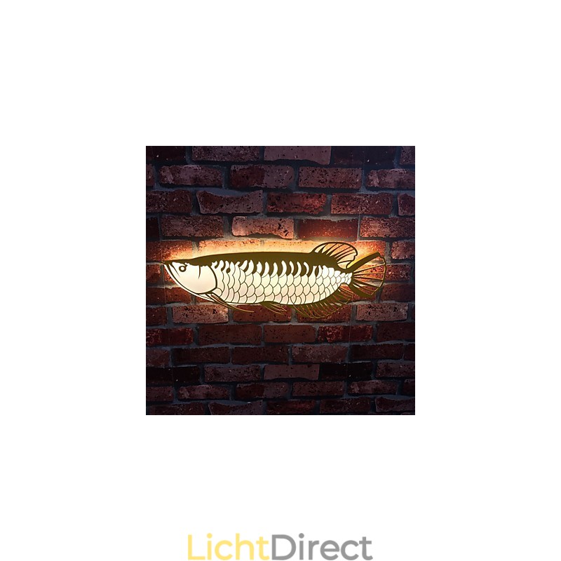 Moderne wandlampen Visvorm Eenvoud Stijl Acrylverlichting Woonkamer Hal Slaapkamer Hotelkamers Decoratieve verlichting