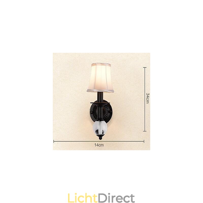 Vintage gegalvaniseerde feature uplight wandlampen wandlamp