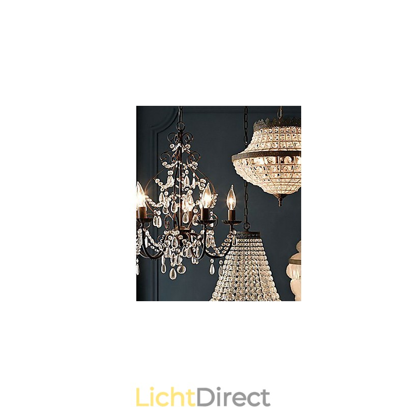 Decoratieve kroonluchter voor woninginrichting