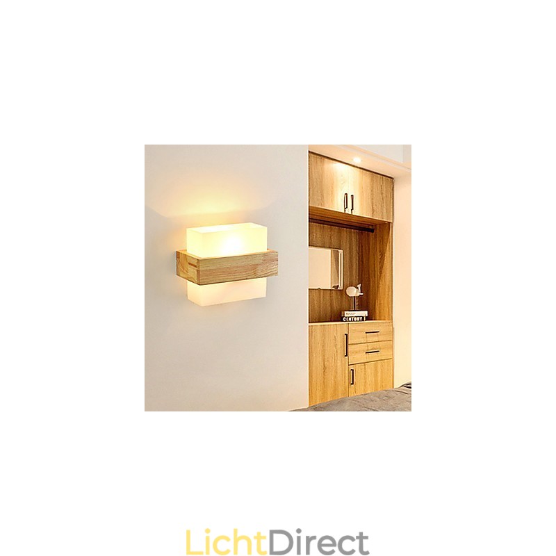Nieuwigheid Landelijke Functie voor Mini Stijl Oogbescherming Sfeerverlichting Wandlampen Nachtlampje op het Bed Creatieve Balkon Wandlamp