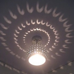 Creatieve poreuze bal esthetische reflectie absorberen koepel licht smeedijzeren lamp