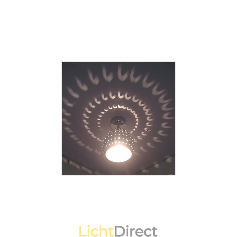 Creatieve poreuze bal esthetische reflectie absorberen koepel licht smeedijzeren lamp