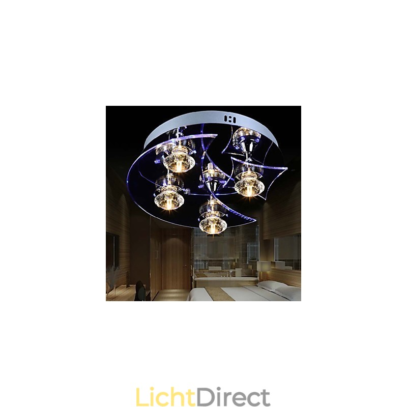 Kroonluchter Modern Kristal Woonkamer 4 Lampen