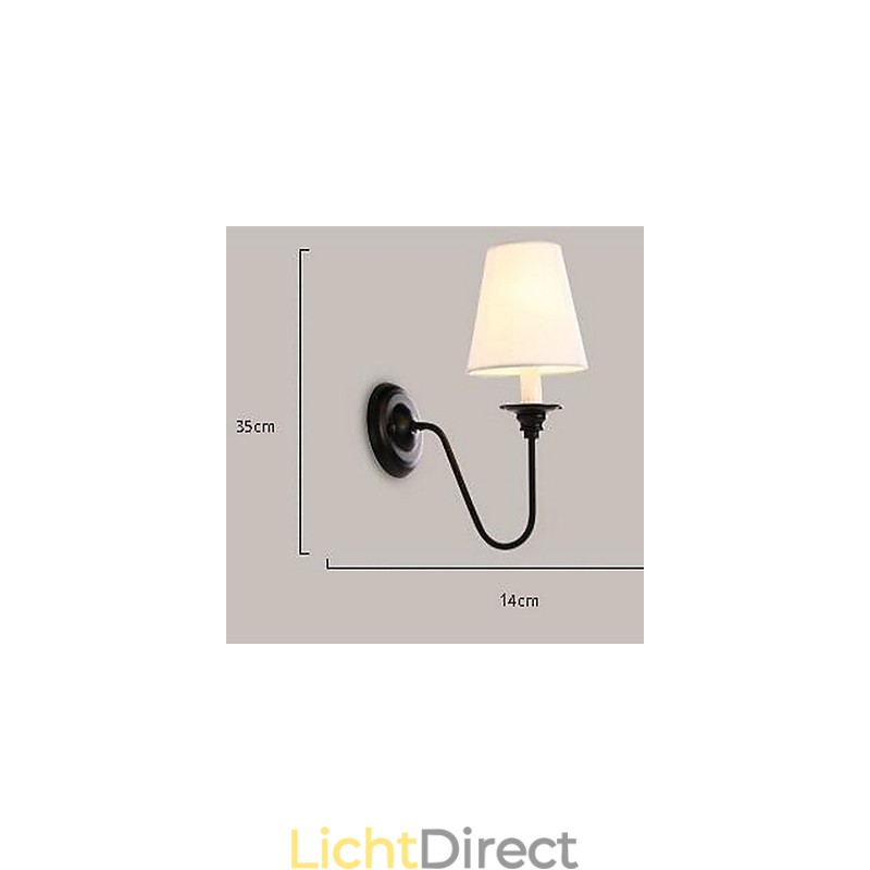 Moderne eigentijdse gegalvaniseerde kenmerkende downlight wandlampen wandlamp
