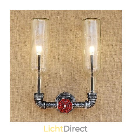 Retro Industriële Wind Switch Waterfles Wandlamp Wandlamp Retro Industriële Wind Switch Waterfles Wandlamp Wandlamp