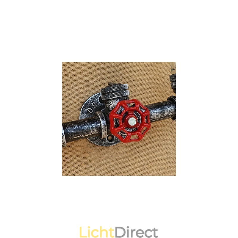 Retro Industriële Wind Switch Waterfles Wandlamp Wandlamp